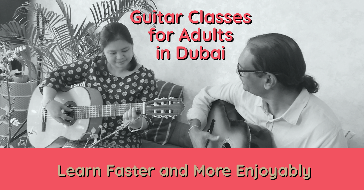 guitar classes for adults dubai